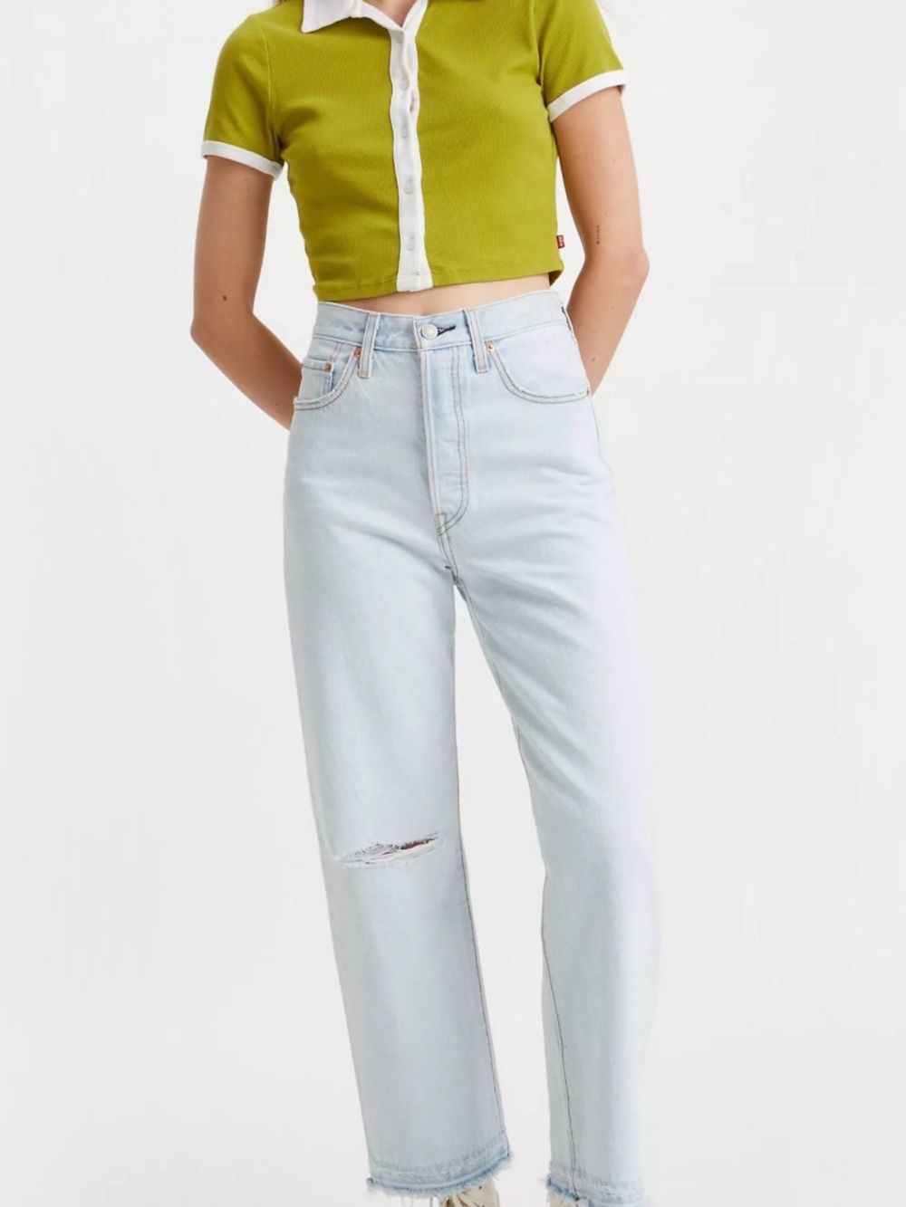 LEVI'S® PREMIUM
Ribcage Straight Ankle Women's Jeans
